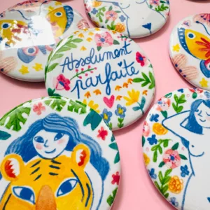 Badge et Magnet Tigresse – Image 3