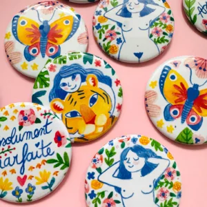 Badge et Magnet Tigresse – Image 2