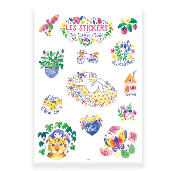 Planche de stickers "Dolce vita"