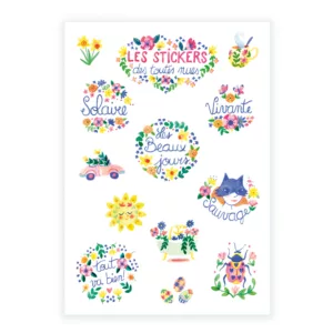 Planche de stickers "Solaire"