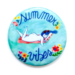 Badge et Magnet Summer vibes