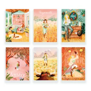 Les 6 cartes Cow Girls