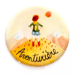 Badge et Magnet Aventurière