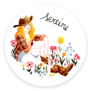 Sticker Sereine